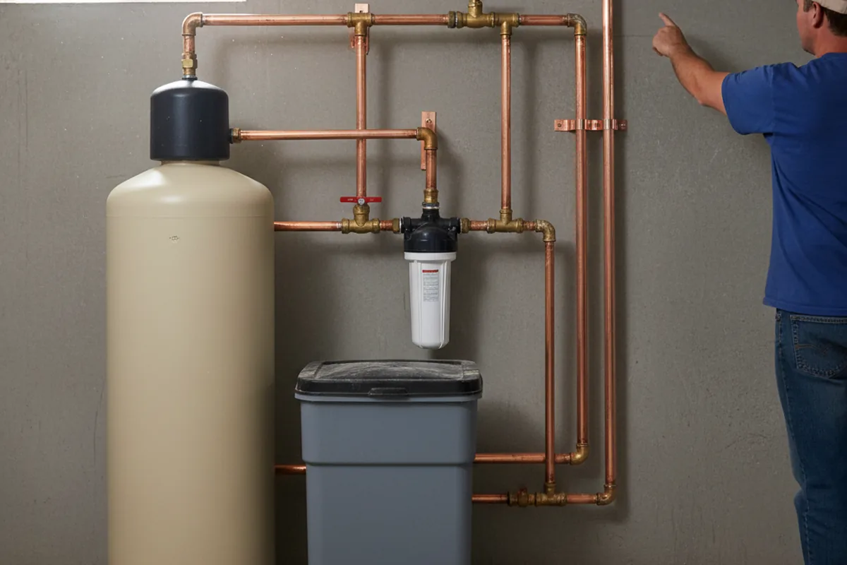 Whole-house water treatment system installed in Lambertville